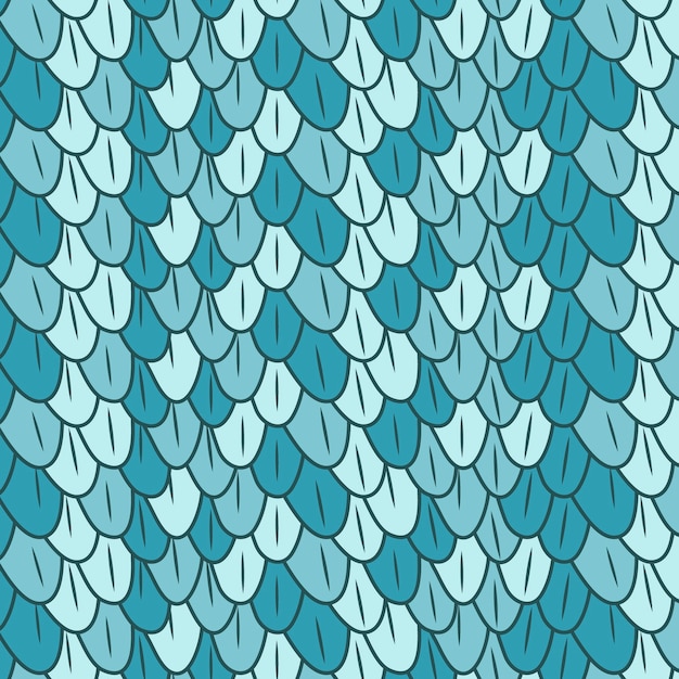 Free Vector hand drawn roof tile pattern design