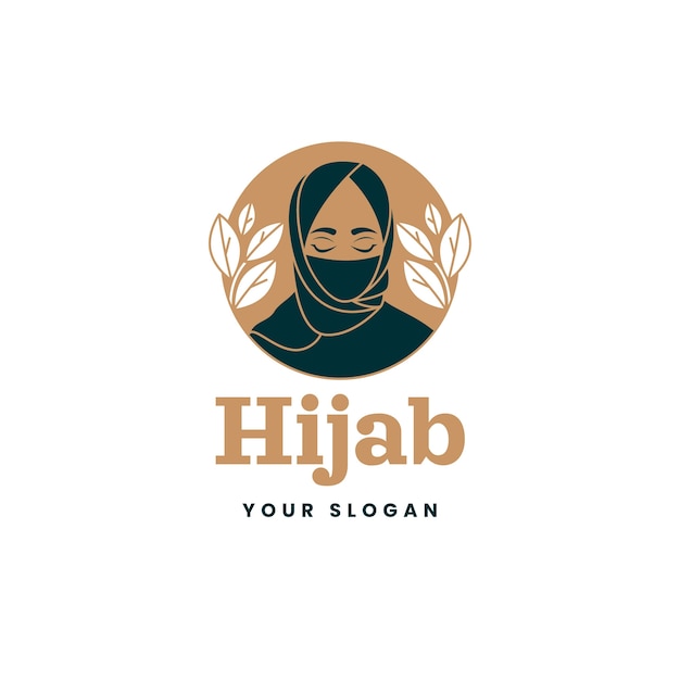 Hand drawn scarf logo design