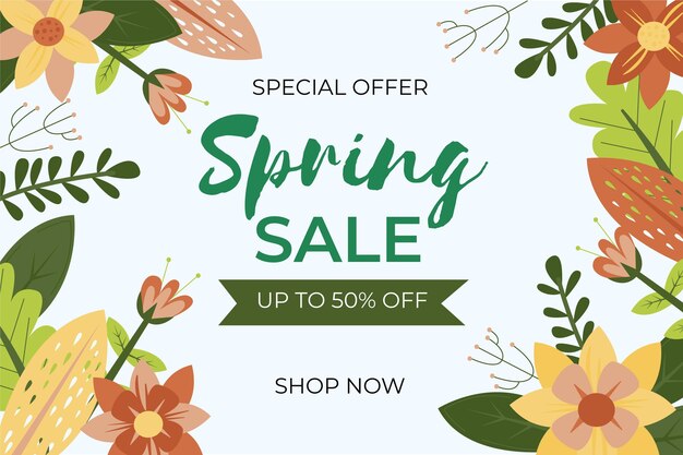 Hand drawn spring sale