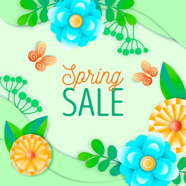 Hand drawn spring sale