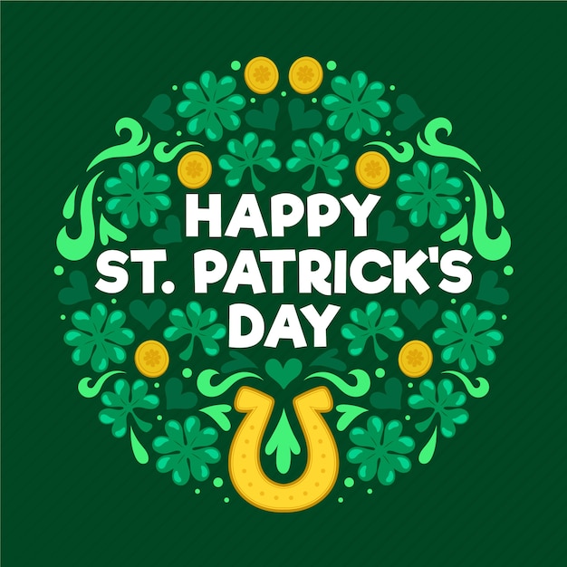 Free Vector hand drawn st. patrick's day lettering