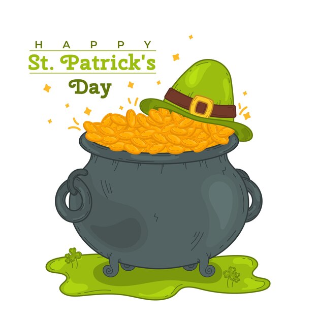 Hand drawn st. patrick's day