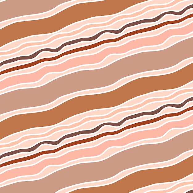 Free Vector hand drawn stripes pattern design