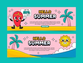 summer banners