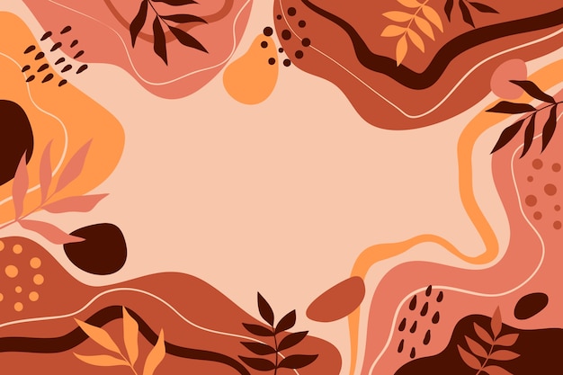 Hand drawn terracotta background