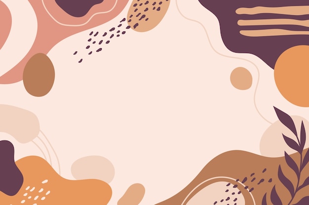 Hand drawn terracotta background