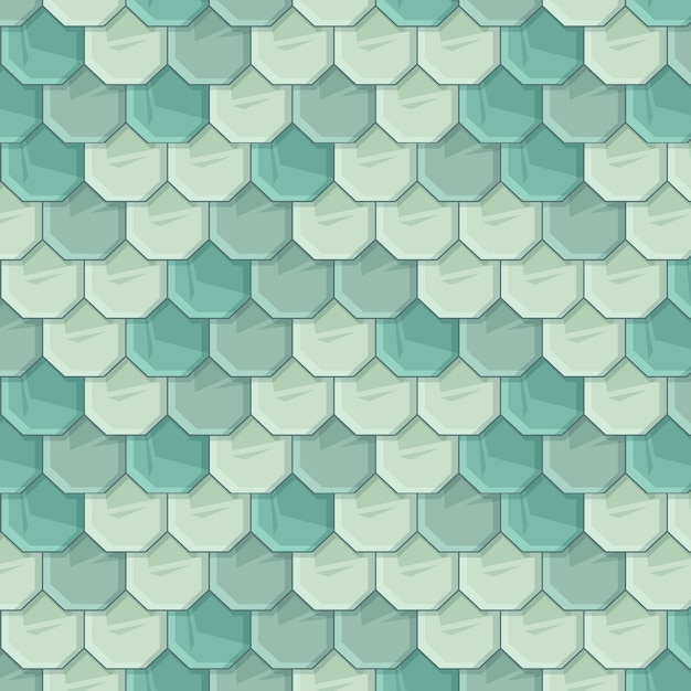 Free vector hand drawn tile pattern illustration