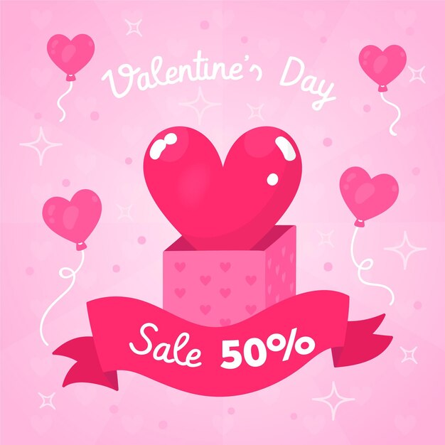 Hand drawn valentine's day sale