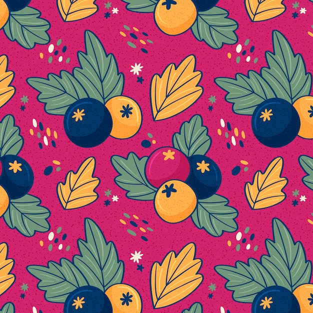 Hand drawn a/w pattern illustration design