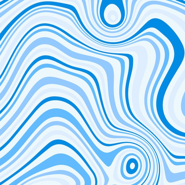 Hand drawn wavy pattern design