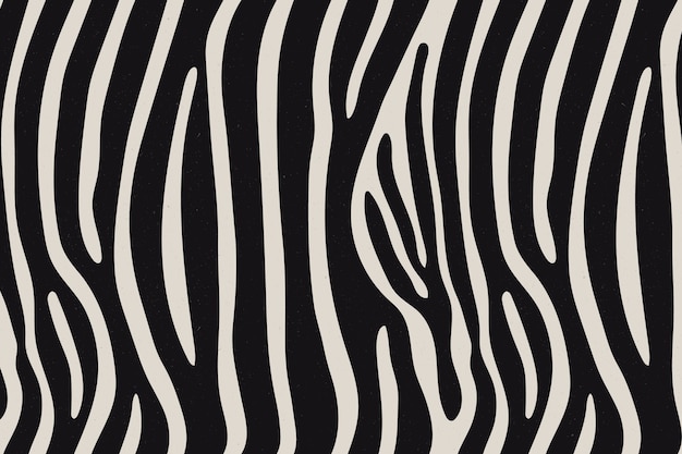 Free Vector hand drawn  zebra print pattern background