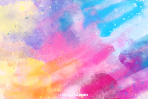 Free vector hand painted abstract background