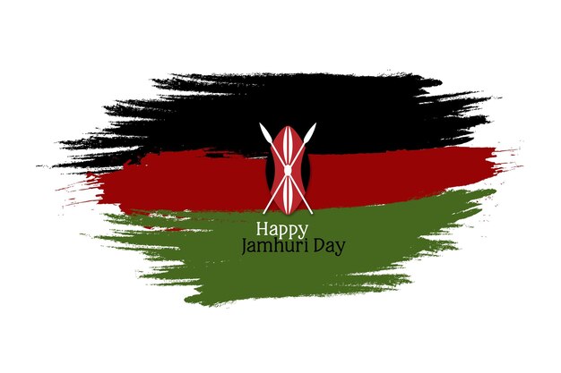 Hand painted jamhuri day