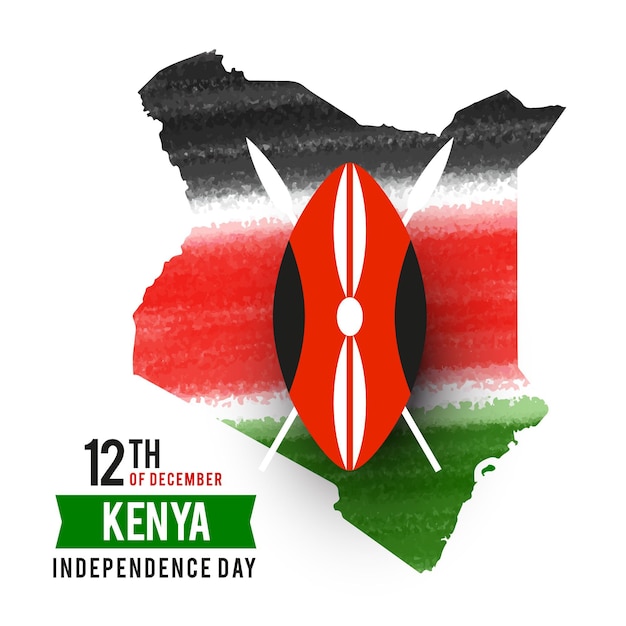 Free Vector hand painted jamhuri day