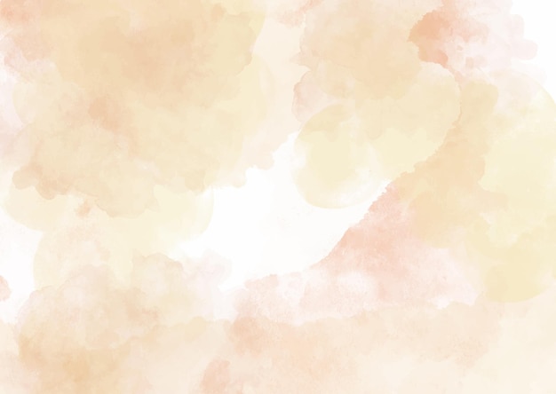 Hand painted pastel coloured watercolour background design