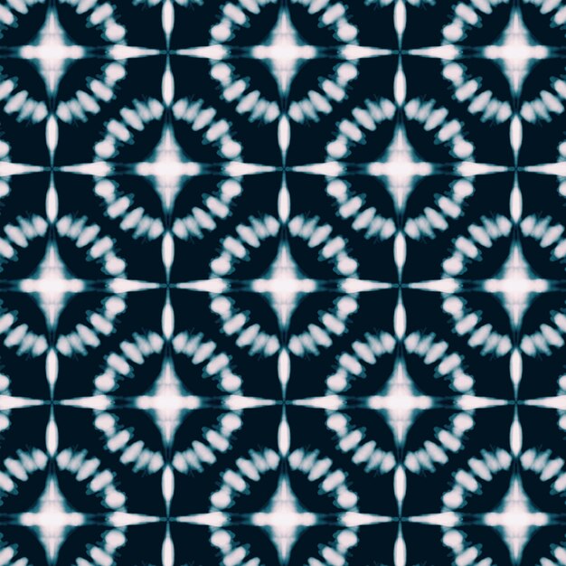 Hand painted shibori pattern