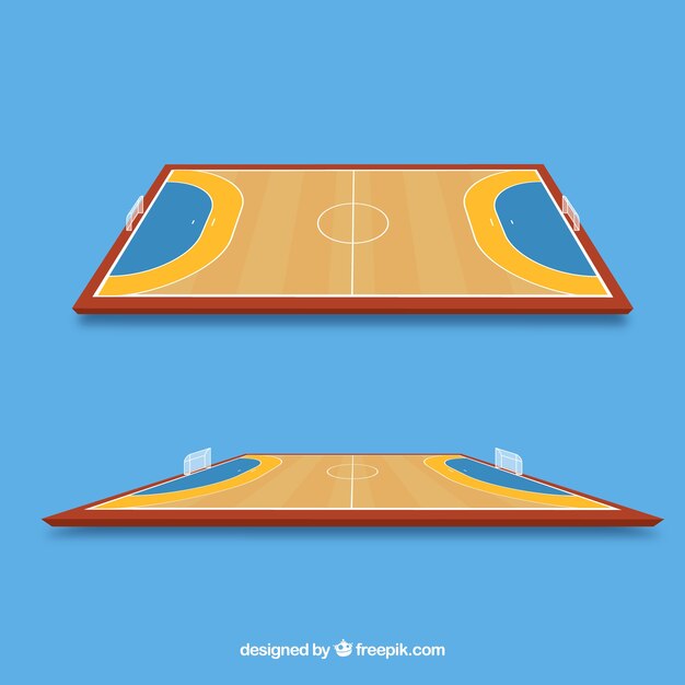 Handball field design