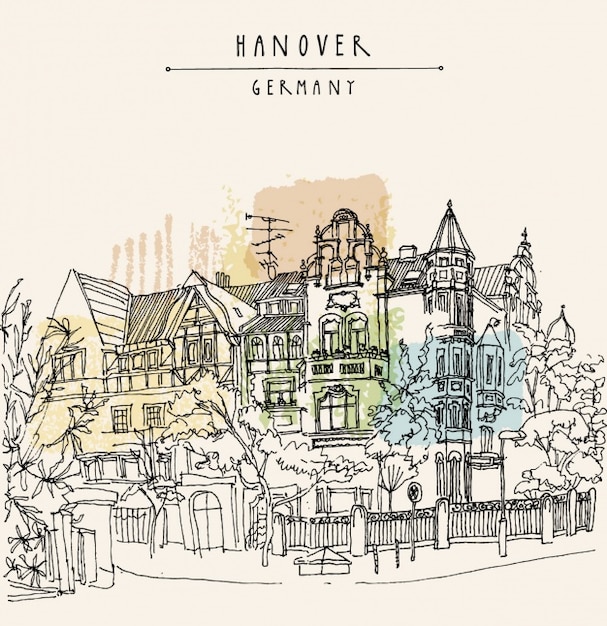 Hannover background design