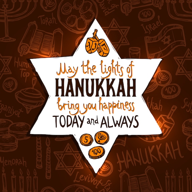 Hanukkah Holiday Card