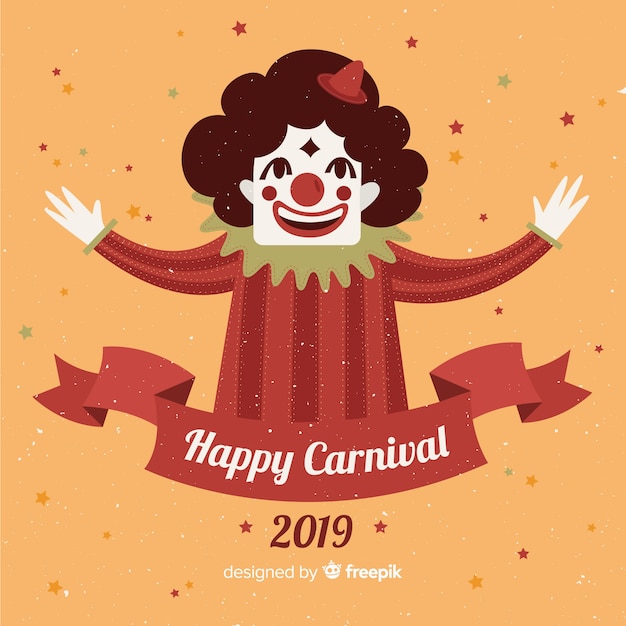 Free Vector happy carninval 2019