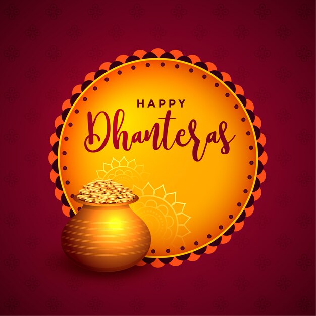 Happy Dhanteras background