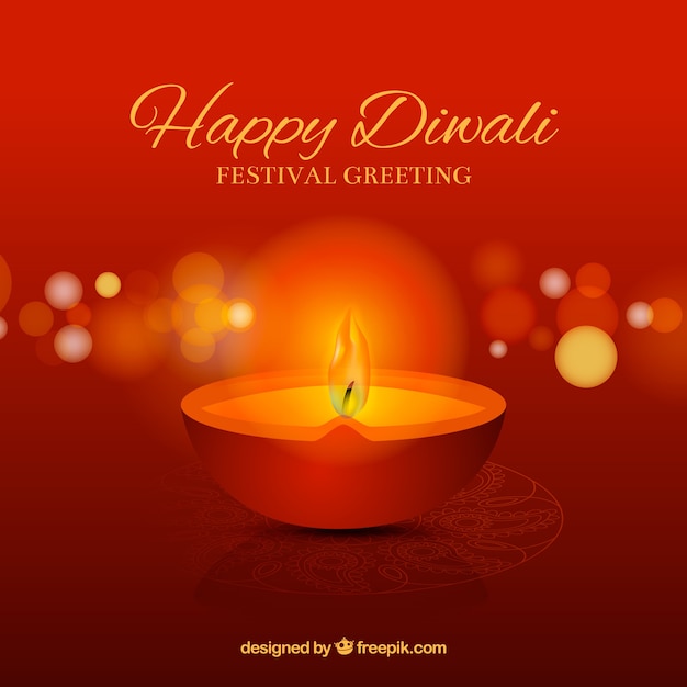 Happy diwali background