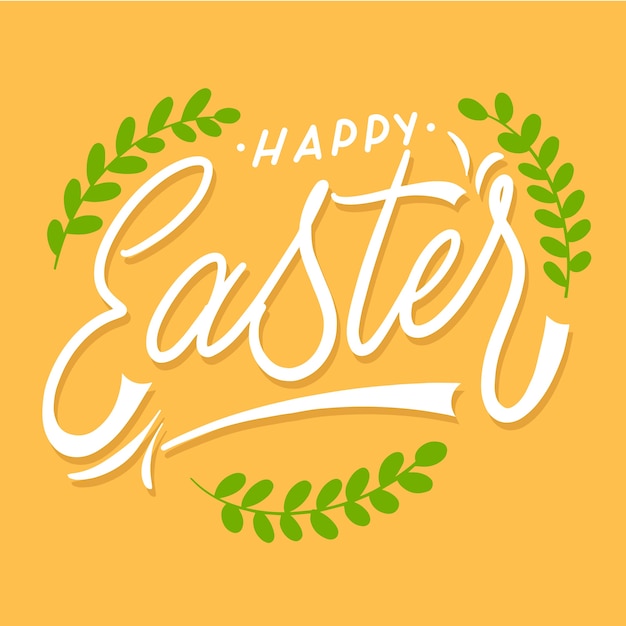 Free vector happy easter background