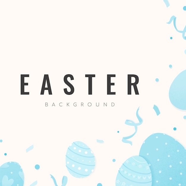 Happy Easter card design