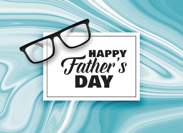 Happy fathers day card design background