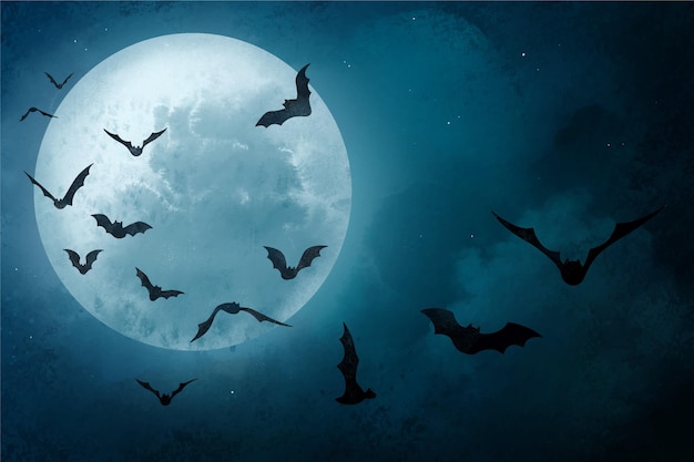 Happy halloween background design