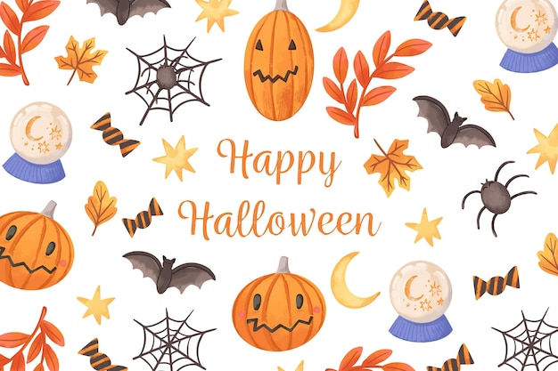 Happy halloween background