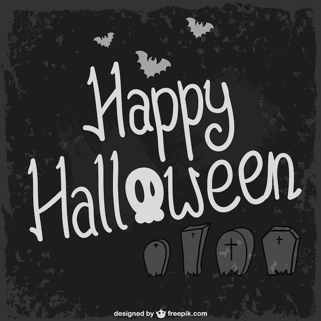 Free Vector happy halloween felicitation vector