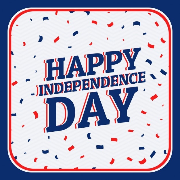 Free Vector happy independence day background