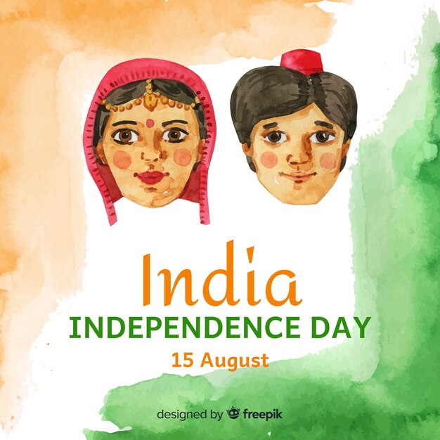 Happy indian independence day  background