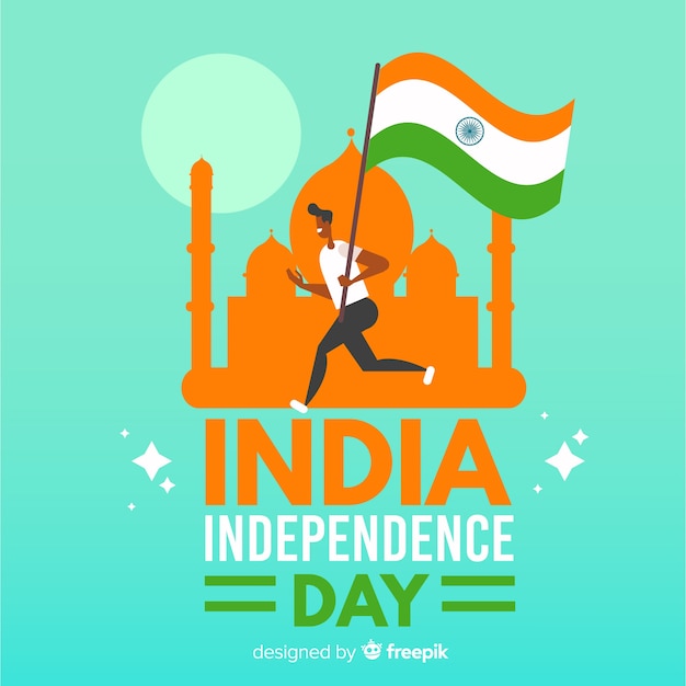 Happy indian independence day  background