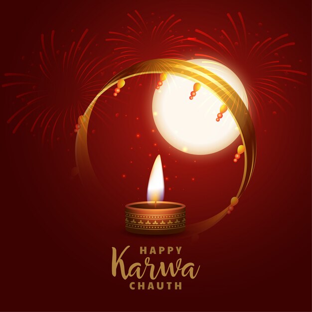 Happy Karwa Chauth background