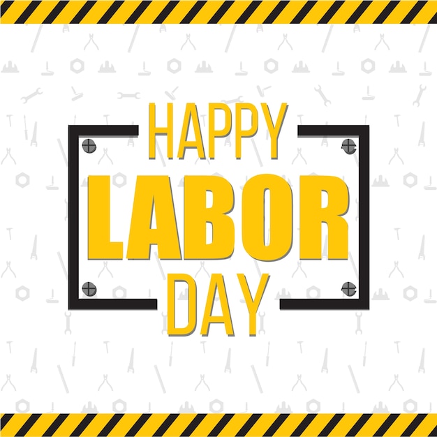 Happy labor day background