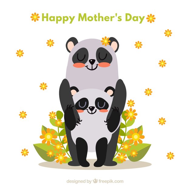 Happy mother's day cute background 