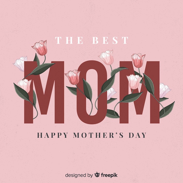 Free Vector happy mother's day