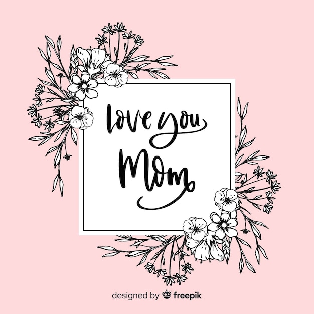 Free Vector happy mother's day