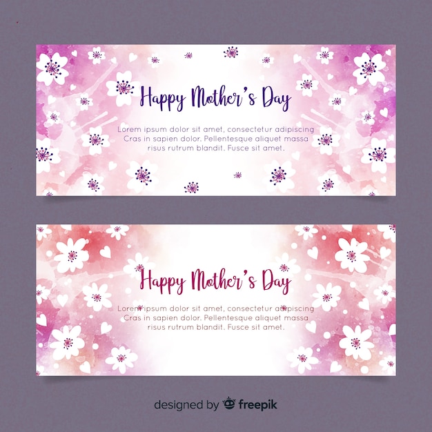 Free Vector happy mother's day