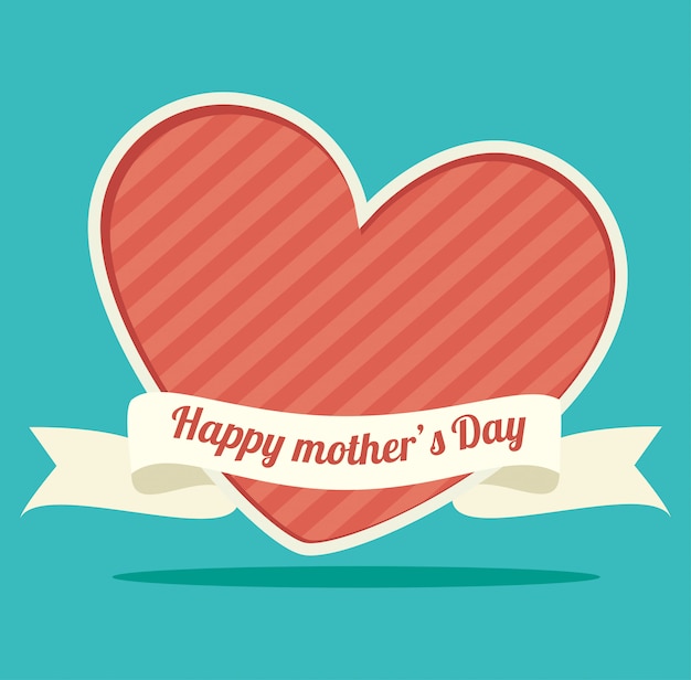 Free Vector happy mothers day 