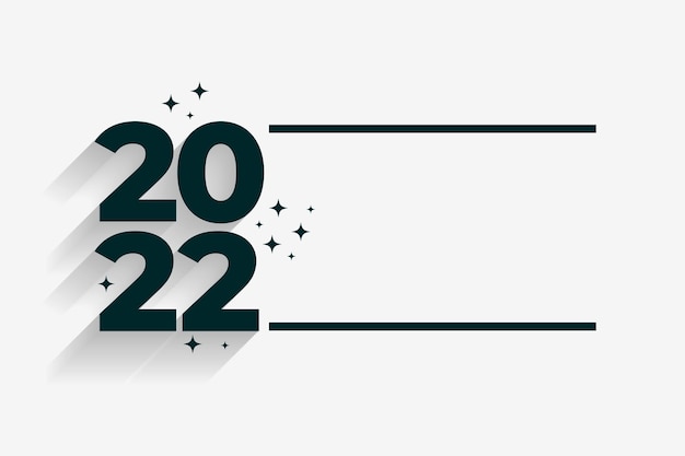 Happy new year 2022 holiday background with text space