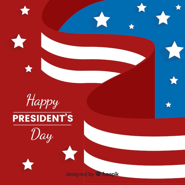 Free Vector happy president's day