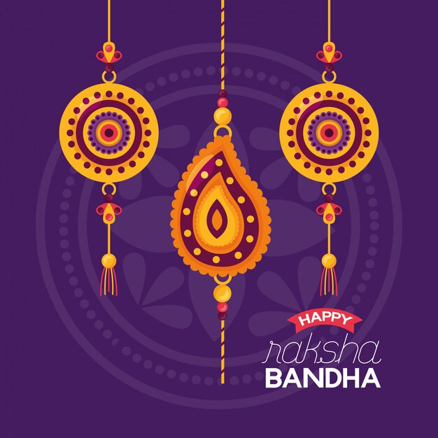 Happy raksha bandhan celebration