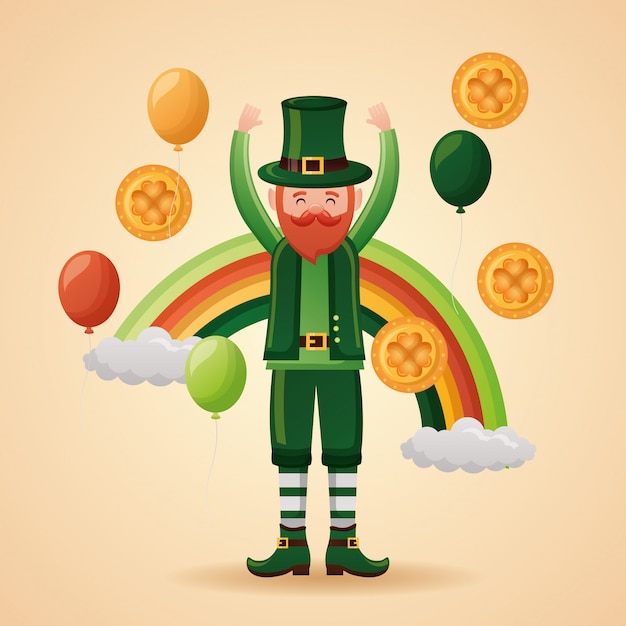 Free vector happy st patricks day