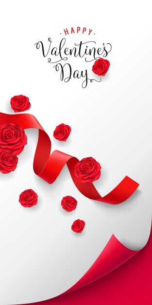 Happy Valentine Day lettering