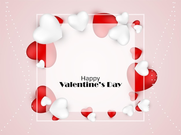 Happy Valentine's day beautiful background