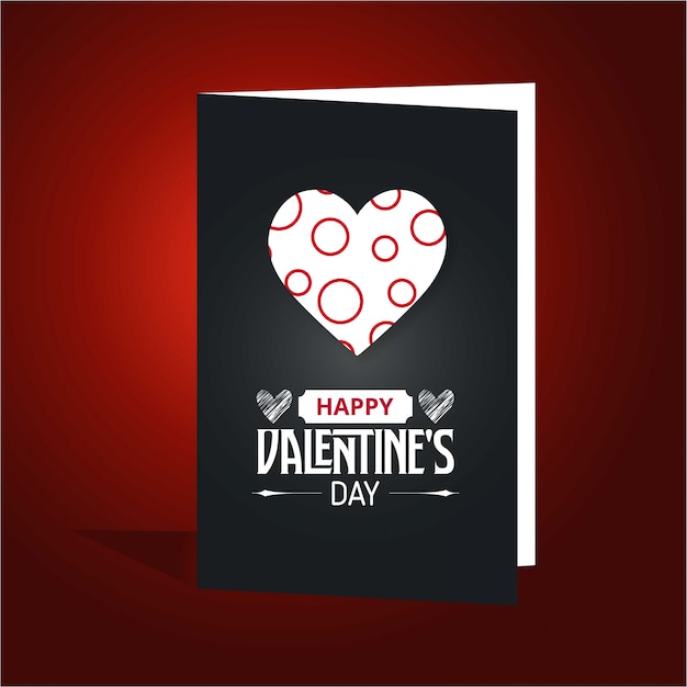 Happy Valentine's day Fold Card