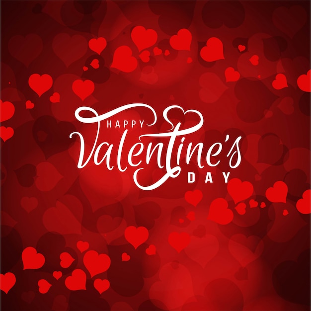 Happy Valentine's day love background